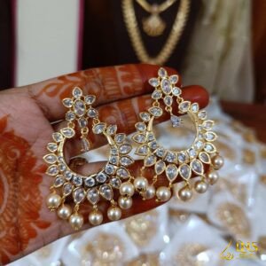 Stunning Chandhbali Earrings