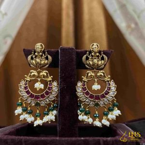 Multi colour Chandhbali