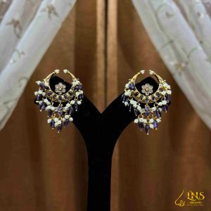 Purple Chandhravanka Earrings