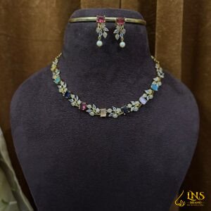 multi colour neckset