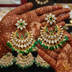 Chandhbali earrings