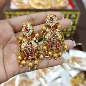 Kempu Earrings