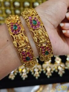 Nakshi Kempu Bangles 2-6
