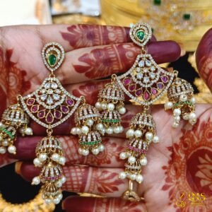 7 butta earrings